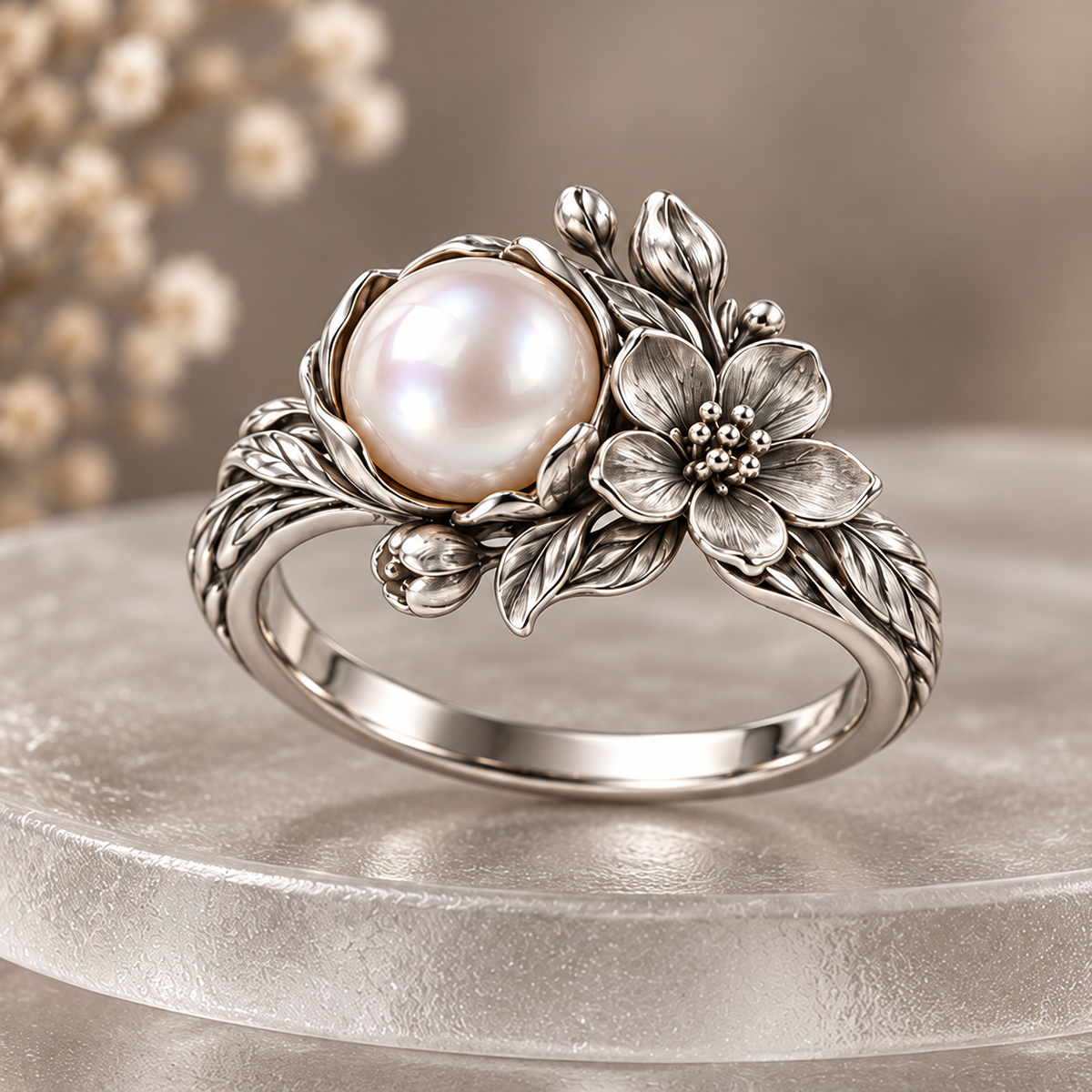 Victorian Flower Rings