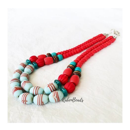 RB 2-Layered Beads Necklace