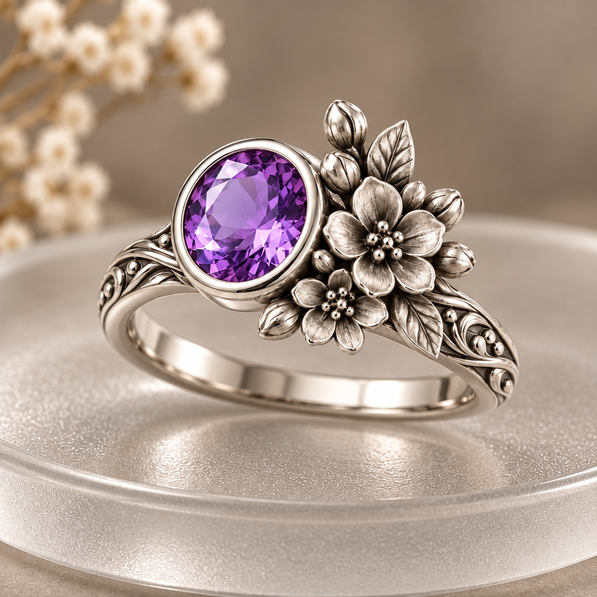 Violet Garden Ring