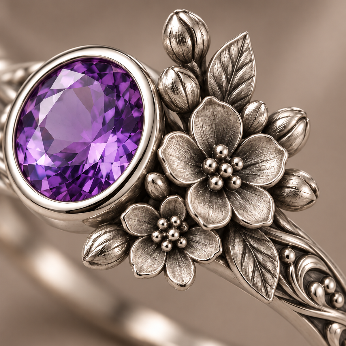 Violet Garden Ring