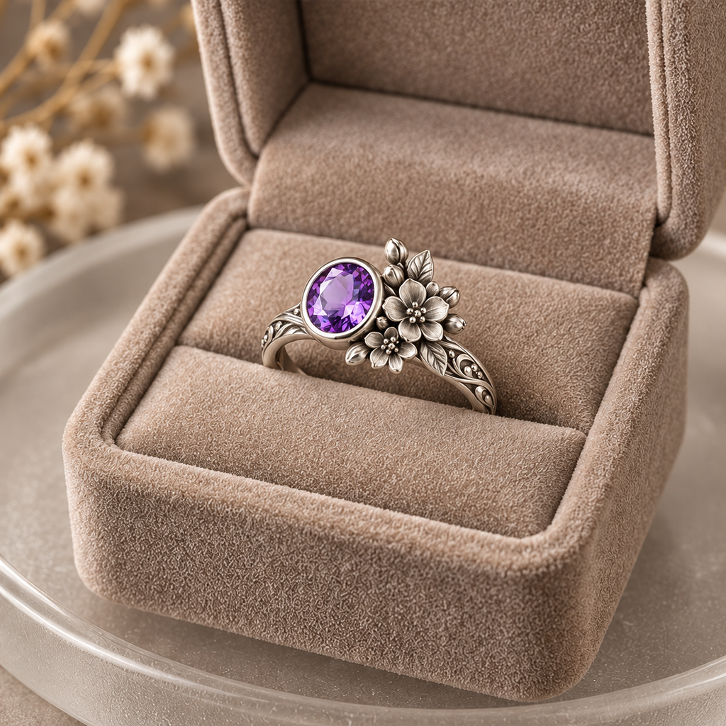 Violet Garden Ring