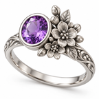 Violet Garden Ring