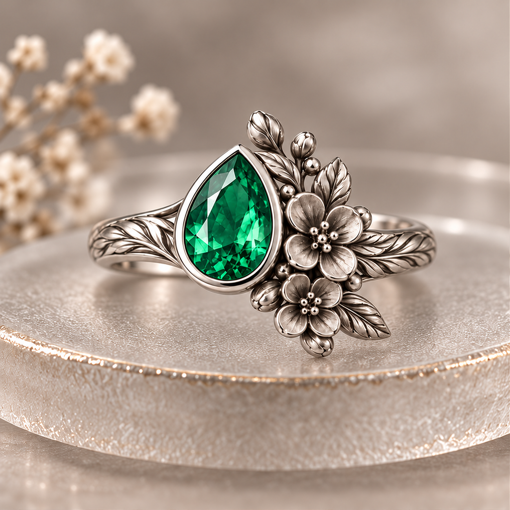 Emerald Garden Ring