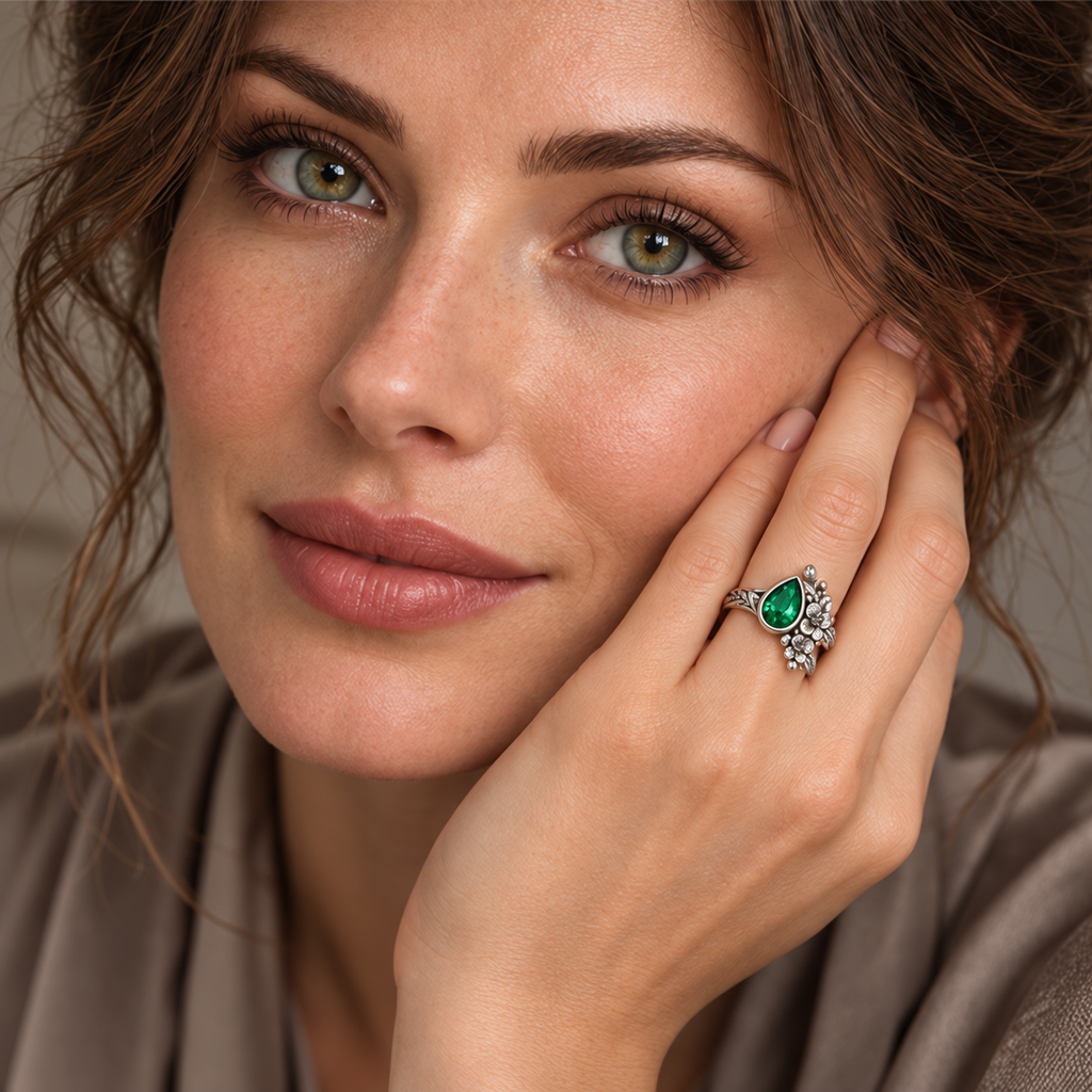 Emerald Garden Ring
