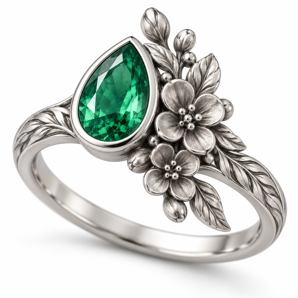 Emerald Garden Ring