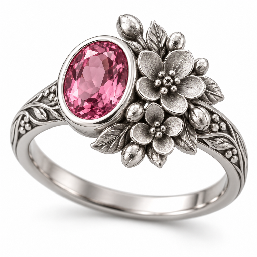 Rose Blossom Ring