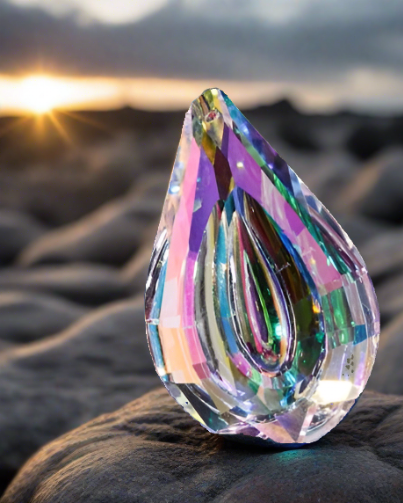 Hangable Crystal Prism Decoration