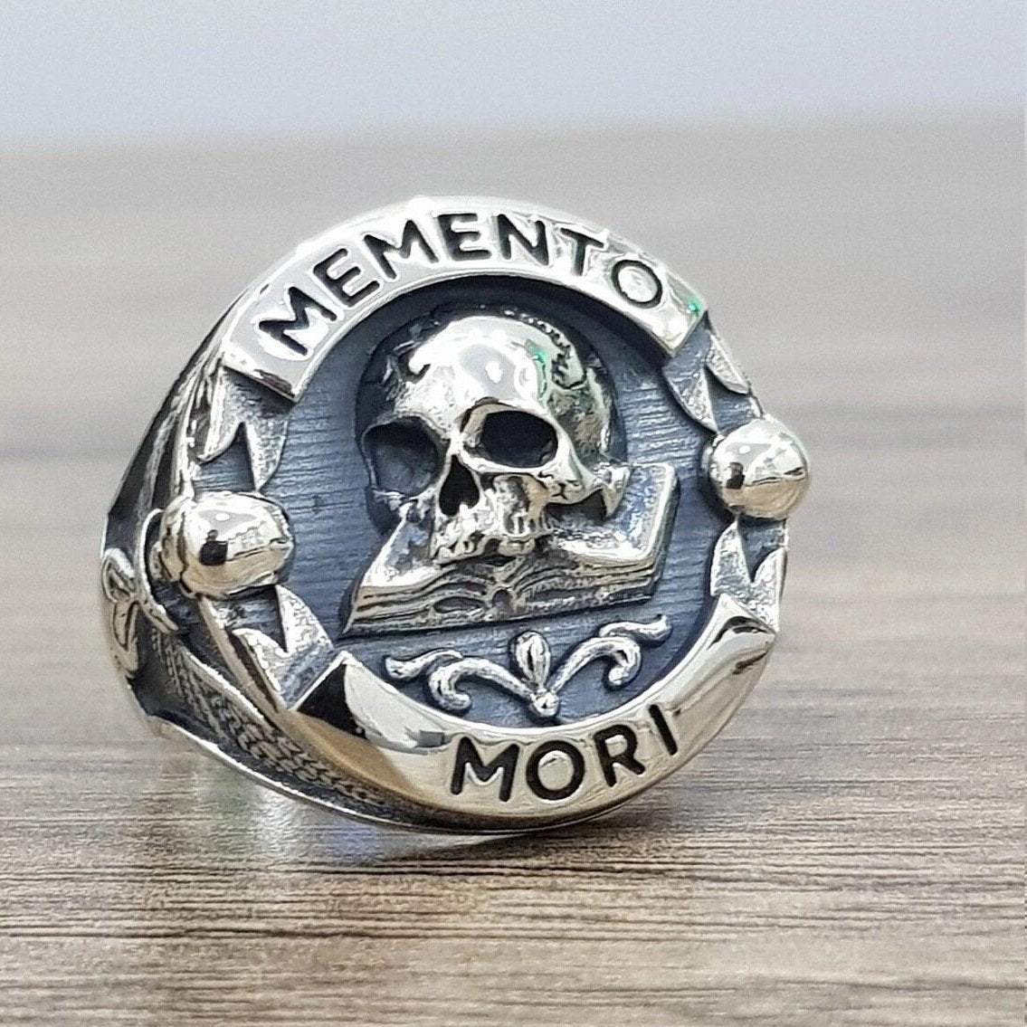 Memento Mori Skull Ring Alloy Personalized Ring