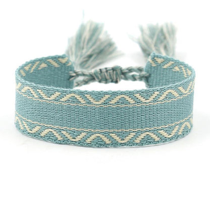 National Style Striped Handmade Bracelet