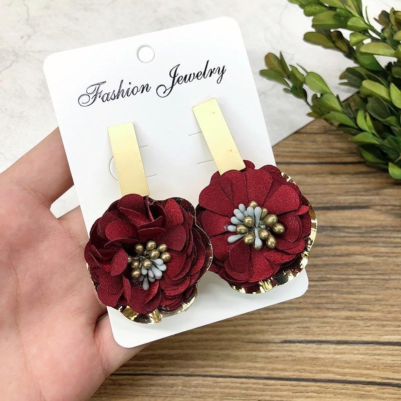 Multi Style Handmade Women's Summer Flower Earrings